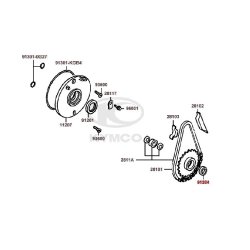 ΤΣΙΜΟΥΧΑ ORING ΤΑΠΑΣ ΛΑΔΙΟΥ 18.9Χ30Χ5 ACTIVE 50 110 JETIX 125