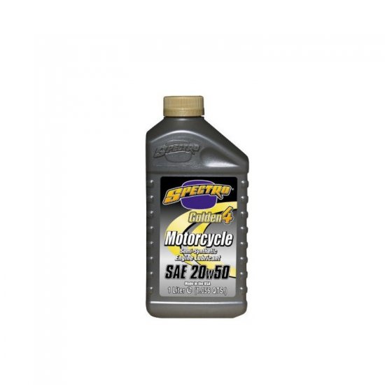ΛΑΔΙ SPECTRO GOLDEN 4T 20W50 ΗΜΙΣΥΝΘΕΤΙΚΟ 1L L.SG425 ΛΑΔΙ SPECTRO GOLDEN 4T 20W50 ΗΜΙΣΥΝΘΕΤΙΚΟ 1L L.SG425