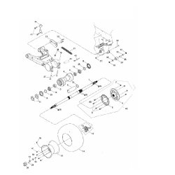 58 ΡΟΥΛΕΜΑΝ ΠΙΣΩ ΑΞΩΝΑ 6007 ADLY PARTFINDER ATV 220 U 96100-6007LLU