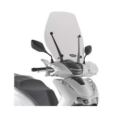 ΖΕΛΑΤΙΝΑ GIVI D1181ST HONDA SH 350 21 - 22  ΔΙΑΦΑΝΗ 54Χ49cm 