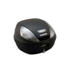 ΒΑΛΙΤΣΑ 39L GIVI TECH E370NT monolock  ΜΑΥΡΗ με ασημί κρύσταλα.