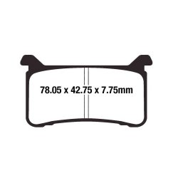 EBC ΣΕΤ ΤΑΚΑΚΙΑ 2 TEM. ΜΕΤΑΛΛΙΚΑ FA700HH  ( F )