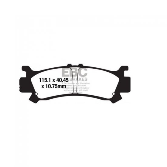 EBC ΣΕΤ ΤΑΚΑΚΙΑ 2 TEM. ΜΕΤΑΛΛΙΚΑ FA701R ΣΕΙΡΑ Heavy Duty ( F ) EBC ΣΕΤ ΤΑΚΑΚΙΑ 2 TEM. ΜΕΤΑΛΛΙΚΑ FA701R ΣΕΙΡΑ Heavy Duty ( F )