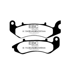 EBC ΣΕΤ ΤΑΚΑΚΙΑ 2 TEM. ΟΡΓΑΝΙΚΑ FA711 ( F ) EBC ΣΕΤ ΤΑΚΑΚΙΑ 2 TEM. ΟΡΓΑΝΙΚΑ FA711 ( F )