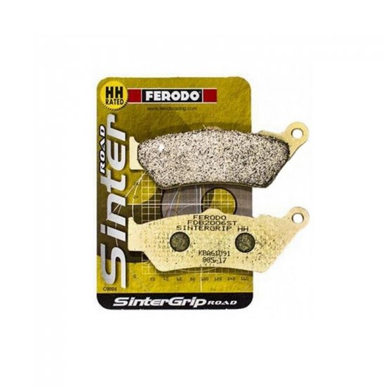 FERODO ΣΕΤ ΤΑΚΑΚΙΑ 2 ΤΕΜ. FDB2006 SINTER ROAD ( FA209 )( F / R ) FERODO ΣΕΤ ΤΑΚΑΚΙΑ 2 ΤΕΜ. FDB2006 SINTER ROAD ( FA209 )( F / R )