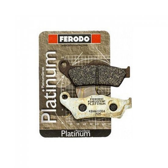 FERODO ΣΕΤ ΤΑΚΑΚΙΑ 2 ΤΕΜ. FDB2039 PLATINUM ( FA363 ) ( R ) FERODO ΣΕΤ ΤΑΚΑΚΙΑ 2 ΤΕΜ. FDB2039 PLATINUM ( FA363 ) ( R )