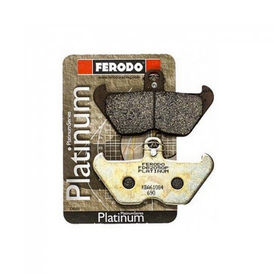 FERODO ΣΕΤ ΤΑΚΑΚΙΑ 2 ΤΕΜ. FDB2050 PLATINUM ( FA407 ) ( F ) FERODO ΣΕΤ ΤΑΚΑΚΙΑ 2 ΤΕΜ. FDB2050 PLATINUM ( FA407 ) ( F )