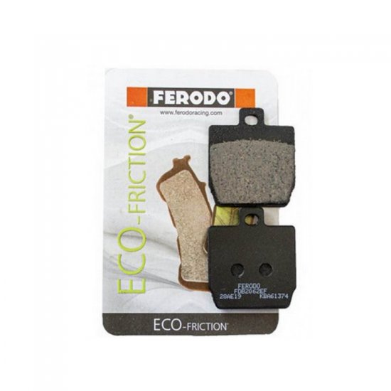 FERODO ΣΕΤ ΤΑΚΑΚΙΑ 2 ΤΕΜ. FDB2062 ECO FRICTION ( FA268 ) ( F ) FERODO ΣΕΤ ΤΑΚΑΚΙΑ 2 ΤΕΜ. FDB2062 ECO FRICTION ( FA268 ) ( F )