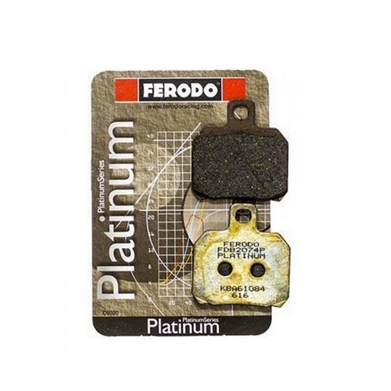 FERODO ΣΕΤ ΤΑΚΑΚΙΑ 2 ΤΕΜ. FDB2074 PLATINUM ( FA266 ) ( F / R ) FERODO ΣΕΤ ΤΑΚΑΚΙΑ 2 ΤΕΜ. FDB2074 PLATINUM ( FA266 ) ( F / R )