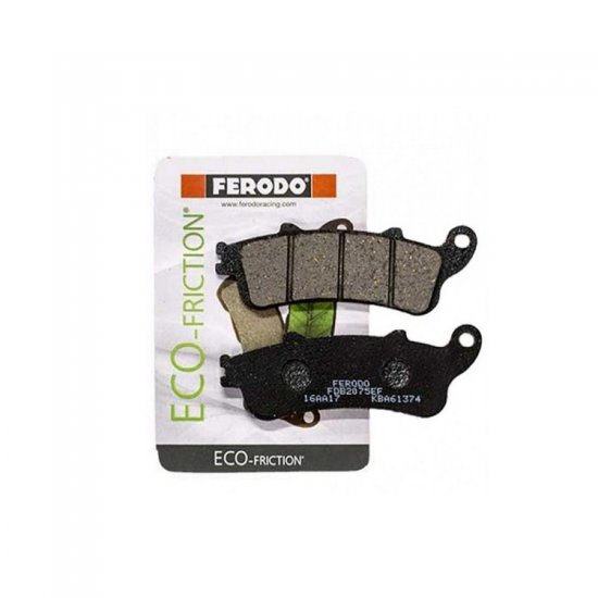 FERODO ΣΕΤ ΤΑΚΑΚΙΑ 2 ΤΕΜ. FDB2075 ECO FRICTION ( FA281 ) ( F ) FERODO ΣΕΤ ΤΑΚΑΚΙΑ 2 ΤΕΜ. FDB2075 ECO FRICTION ( FA281 ) ( F )