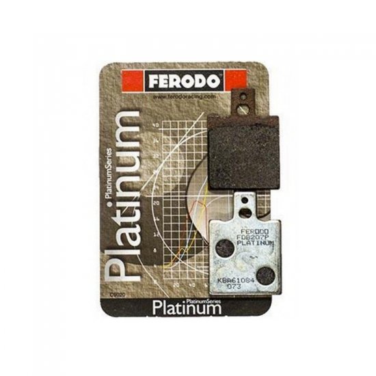 FERODO ΣΕΤ ΤΑΚΑΚΙΑ 2 ΤΕΜ. FDB207 PLATINUM ( FA047 ) ( F / R ) FERODO ΣΕΤ ΤΑΚΑΚΙΑ 2 ΤΕΜ. FDB207 PLATINUM ( FA047 ) ( F / R )