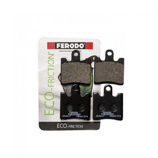FERODO ΣΕΤ ΤΑΚΑΚΙΑ 2 ΤΕΜ. FDB2085 ECO FRICTION ( FA283 ) ( F ) FERODO ΣΕΤ ΤΑΚΑΚΙΑ 2 ΤΕΜ. FDB2085 ECO FRICTION ( FA283 ) ( F )