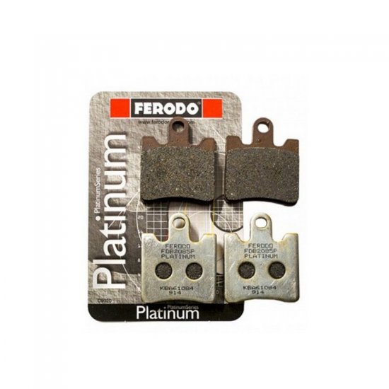FERODO ΣΕΤ ΤΑΚΑΚΙΑ 2 ΤΕΜ. FDB2085 PLATINUM ( FA283 ) ( F ) FERODO ΣΕΤ ΤΑΚΑΚΙΑ 2 ΤΕΜ. FDB2085 PLATINUM ( FA283 ) ( F )