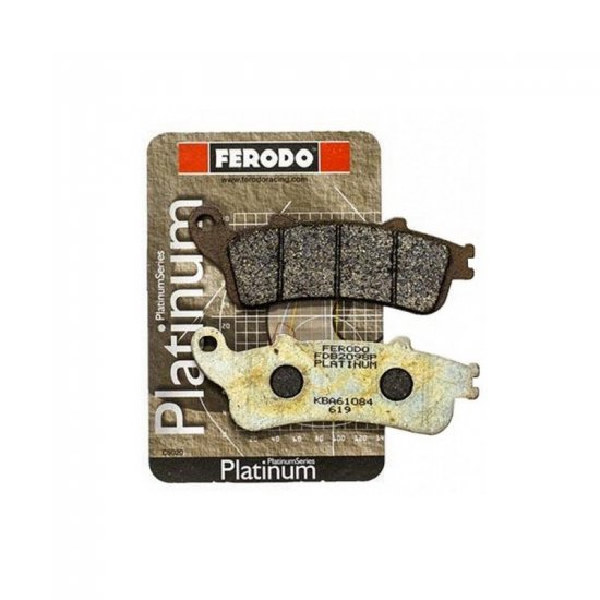 FERODO ΣΕΤ ΤΑΚΑΚΙΑ 2 ΤΕΜ. FDB2098 PLATINUM ( FA261F ) ( F / R ) FERODO ΣΕΤ ΤΑΚΑΚΙΑ 2 ΤΕΜ. FDB2098 PLATINUM ( FA261F ) ( F / R )