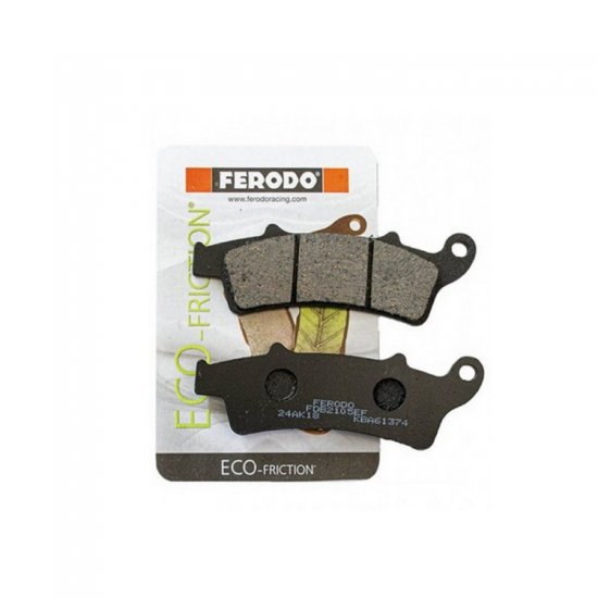 FERODO ΣΕΤ ΤΑΚΑΚΙΑ 2 ΤΕΜ. FDB2105 ECO FRICTIOΝ ( FA324 ) ( F ) FERODO ΣΕΤ ΤΑΚΑΚΙΑ 2 ΤΕΜ. FDB2105 ECO FRICTIOΝ ( FA324 ) ( F )
