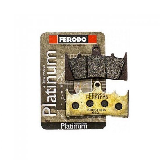 FERODO ΣΕΤ ΤΑΚΑΚΙΑ 2 ΤΕΜ. FDB2144 PLATINUM ( FA188 ) ( F ) FERODO ΣΕΤ ΤΑΚΑΚΙΑ 2 ΤΕΜ. FDB2144 PLATINUM ( FA188 ) ( F )