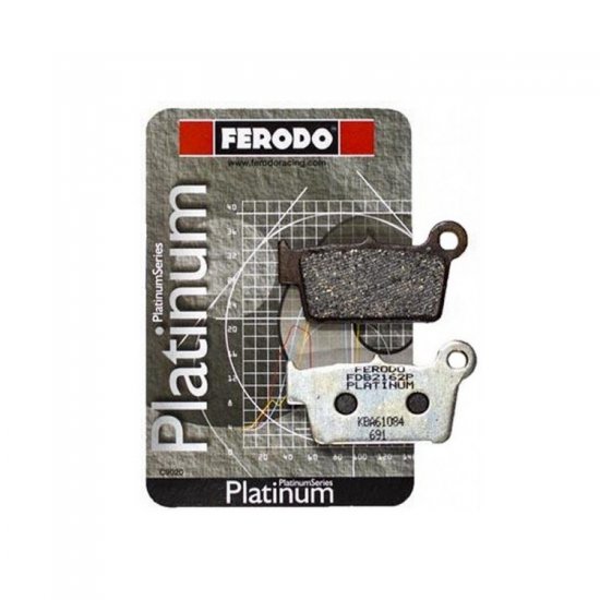 FERODO ΣΕΤ ΤΑΚΑΚΙΑ 2 ΤΕΜ. FDB2162 PLATINUM ( FA367 ) ( F / R ) FERODO ΣΕΤ ΤΑΚΑΚΙΑ 2 ΤΕΜ. FDB2162 PLATINUM ( FA367 ) ( F / R )