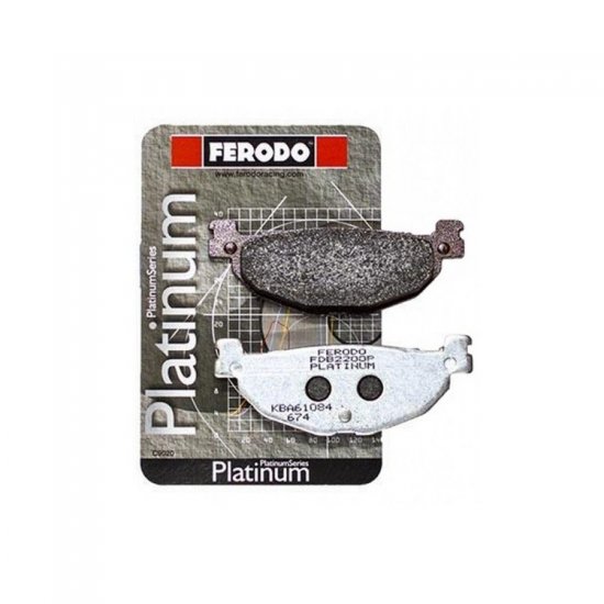 FERODO ΣΕΤ ΤΑΚΑΚΙΑ 2 ΤΕΜ. FDB2200 PLATINUM ( FA408 ) ( R ) FERODO ΣΕΤ ΤΑΚΑΚΙΑ 2 ΤΕΜ. FDB2200 PLATINUM ( FA408 ) ( R )