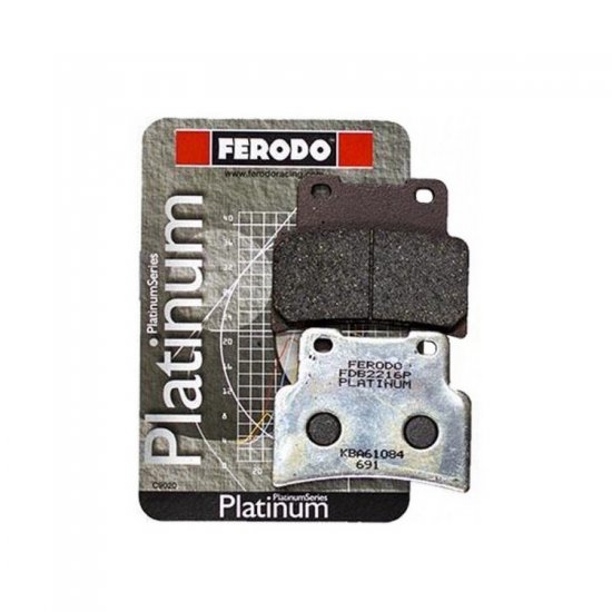 FERODO ΣΕΤ ΤΑΚΑΚΙΑ 2 ΤΕΜ. FDB2216 PLATINUM ( FA432 ) ( F ) FERODO ΣΕΤ ΤΑΚΑΚΙΑ 2 ΤΕΜ. FDB2216 PLATINUM ( FA432 ) ( F )