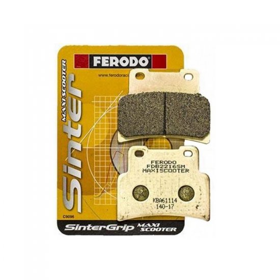 FERODO ΣΕΤ ΤΑΚΑΚΙΑ 2 ΤΕΜ. FDB2216 SINTER SCOOTER ( FA432 ) ( F ) FERODO ΣΕΤ ΤΑΚΑΚΙΑ 2 ΤΕΜ. FDB2216 SINTER SCOOTER ( FA432 ) ( F )
