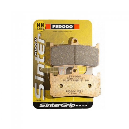 FERODO ΣΕΤ ΤΑΚΑΚΙΑ 2 ΤΕΜ. FDB2252 SINTER GRIP ROAD ( FA491 ) ( F ) FERODO ΣΕΤ ΤΑΚΑΚΙΑ 2 ΤΕΜ. FDB2252 SINTER GRIP ROAD ( FA491 ) ( F )