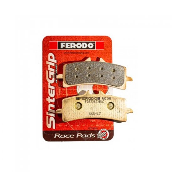 FERODO ΣΕΤ ΤΑΚΑΚΙΑ 2 ΤΕΜ. FDB2260 SINTER RACING ( FA447 ) ( F ) FERODO ΣΕΤ ΤΑΚΑΚΙΑ 2 ΤΕΜ. FDB2260 SINTER RACING ( FA447 ) ( F )
