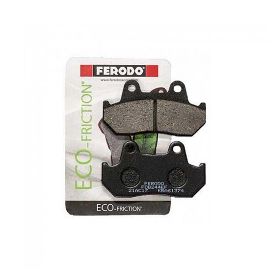 FERODO ΣΕΤ ΤΑΚΑΚΙΑ 2 ΤΕΜ. FDB244 ECO FRICTION ( FA069-3 ) ( F / R ) FERODO ΣΕΤ ΤΑΚΑΚΙΑ 2 ΤΕΜ. FDB244 ECO FRICTION ( FA069-3 ) ( F / R )