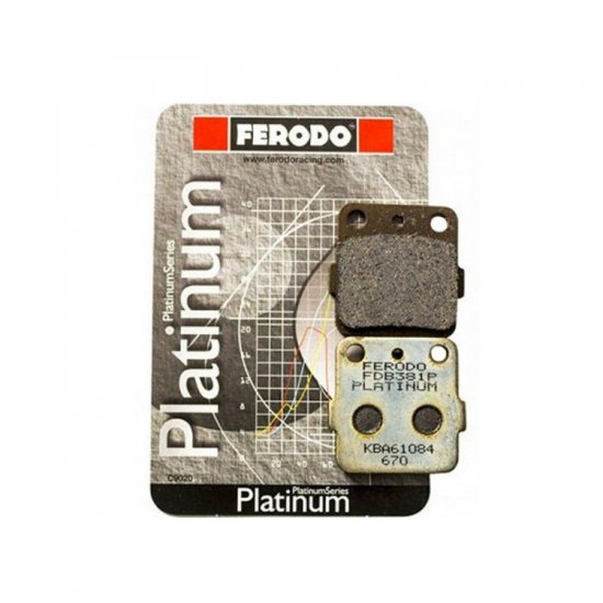 FERODO ΣΕΤ ΤΑΚΑΚΙΑ 2 ΤΕΜ. FDB381 PLATINUM ( FA084 ) ( F / R ) FERODO ΣΕΤ ΤΑΚΑΚΙΑ 2 ΤΕΜ. FDB381 PLATINUM ( FA084 ) ( F / R )
