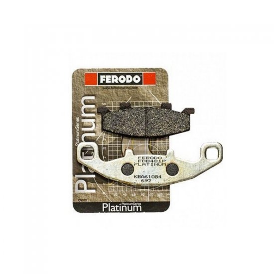 FERODO ΣΕΤ ΤΑΚΑΚΙΑ 2 ΤΕΜ. FDB481 PLATINUM ( FA129 ) ( F / R ) FERODO ΣΕΤ ΤΑΚΑΚΙΑ 2 ΤΕΜ. FDB481 PLATINUM ( FA129 ) ( F / R )