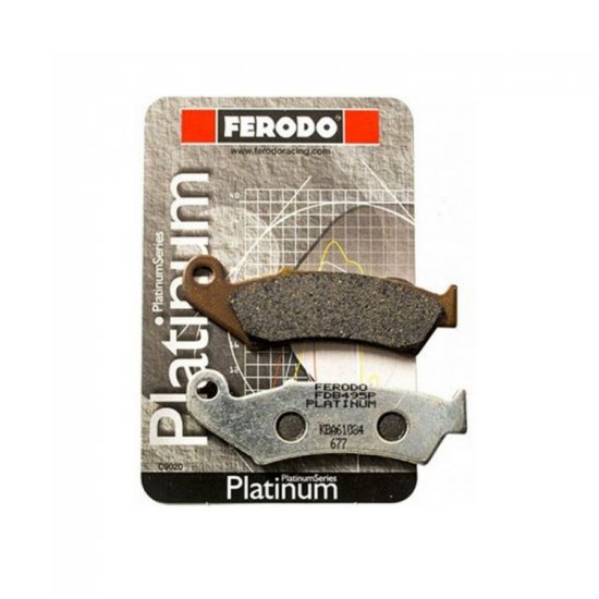 FERODO ΣΕΤ ΤΑΚΑΚΙΑ 2 ΤΕΜ. FDB495 PLATINUM ( FA125 ) ( F ) FERODO ΣΕΤ ΤΑΚΑΚΙΑ 2 ΤΕΜ. FDB495 PLATINUM ( FA125 ) ( F )