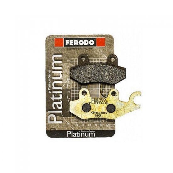 FERODO ΣΕΤ ΤΑΚΑΚΙΑ 2 ΤΕΜ. FDB497 PLATINUM ( FA135 ) ( F / R ) FERODO ΣΕΤ ΤΑΚΑΚΙΑ 2 ΤΕΜ. FDB497 PLATINUM ( FA135 ) ( F / R )