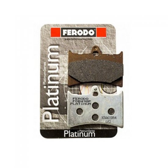 FERODO ΣΕΤ ΤΑΚΑΚΙΑ 2 ΤΕΜ. FDB498 PLATINUM ( FA126 ) ( F / R ) FERODO ΣΕΤ ΤΑΚΑΚΙΑ 2 ΤΕΜ. FDB498 PLATINUM ( FA126 ) ( F / R )