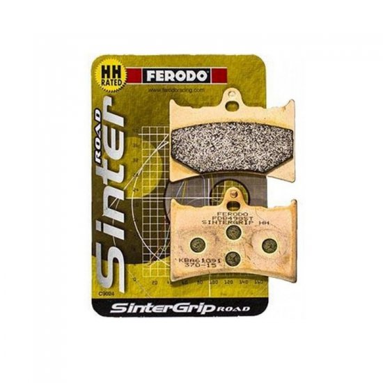 FERODO ΣΕΤ ΤΑΚΑΚΙΑ 2 ΤΕΜ. FDB498 SINTER ROAD ( FA126 ) ( F / R ) FERODO ΣΕΤ ΤΑΚΑΚΙΑ 2 ΤΕΜ. FDB498 SINTER ROAD ( FA126 ) ( F / R )