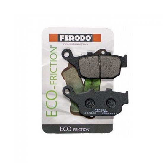 FERODO ΣΕΤ ΤΑΚΑΚΙΑ 2 ΤΕΜ. FDB531 ECO FRICTION ( FA140 ) ( F / R ) FERODO ΣΕΤ ΤΑΚΑΚΙΑ 2 ΤΕΜ. FDB531 ECO FRICTION ( FA140 ) ( F / R )
