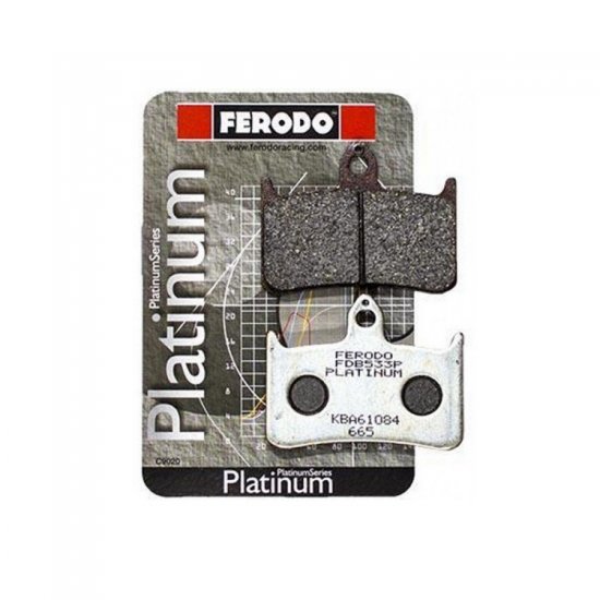 FERODO ΣΕΤ ΤΑΚΑΚΙΑ 2 ΤΕΜ. FDB533 PLATINUM ( FA187 ) ( F ) FERODO ΣΕΤ ΤΑΚΑΚΙΑ 2 ΤΕΜ. FDB533 PLATINUM ( FA187 ) ( F )