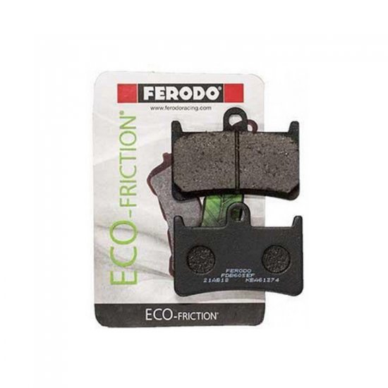 FERODO ΣΕΤ ΤΑΚΑΚΙΑ 2 ΤΕΜ. FDB605 ECO FRICTION ( FA252 ) ( F ) FERODO ΣΕΤ ΤΑΚΑΚΙΑ 2 ΤΕΜ. FDB605 ECO FRICTION ( FA252 ) ( F )
