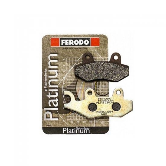 FERODO ΣΕΤ ΤΑΚΑΚΙΑ 2 ΤΕΜ. FDB631 PLATINUM ( FA165 ) ( F / R ) FERODO ΣΕΤ ΤΑΚΑΚΙΑ 2 ΤΕΜ. FDB631 PLATINUM ( FA165 ) ( F / R )