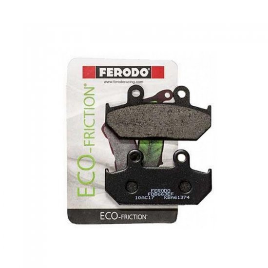 FERODO ΣΕΤ ΤΑΚΑΚΙΑ 2 ΤΕΜ. FDB663 ECO FRICTION ( FA124-2 ) ( F ) FERODO ΣΕΤ ΤΑΚΑΚΙΑ 2 ΤΕΜ. FDB663 ECO FRICTION ( FA124-2 ) ( F )