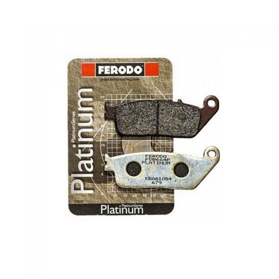 FERODO ΣΕΤ ΤΑΚΑΚΙΑ 2 ΤΕΜ. FDB664 PLATINUM ( FA196 ) ( F / R ) FERODO ΣΕΤ ΤΑΚΑΚΙΑ 2 ΤΕΜ. FDB664 PLATINUM ( FA196 ) ( F / R )