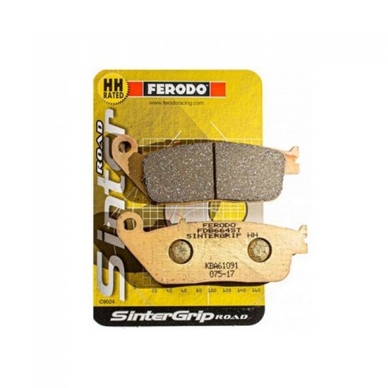 FERODO ΣΕΤ ΤΑΚΑΚΙΑ 2 ΤΕΜ. FDB664 SINTER ROAD ( FA196 ) ( F / R ) FERODO ΣΕΤ ΤΑΚΑΚΙΑ 2 ΤΕΜ. FDB664 SINTER ROAD ( FA196 ) ( F / R )
