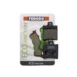FERODO ΣΕΤ ΤΑΚΑΚΙΑ 2 ΤΕΜ. FDB680 ECO FRICTION ( FA193 ) ( F / R )