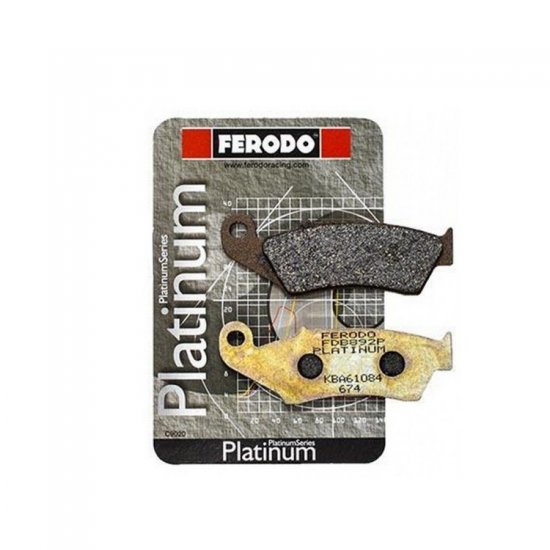 FERODO ΣΕΤ ΤΑΚΑΚΙΑ 2 ΤΕΜ. FDB892 PLATINUM ( FA185 ) ( F ) FERODO ΣΕΤ ΤΑΚΑΚΙΑ 2 ΤΕΜ. FDB892 PLATINUM ( FA185 ) ( F )