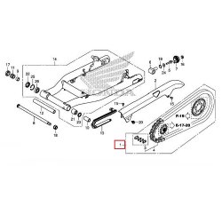 ΣΕΤ ΑΛΥΣΙΔΑ ΓΡΑΝΑΖΙΑ CMX 500 REBEL 20 - 22