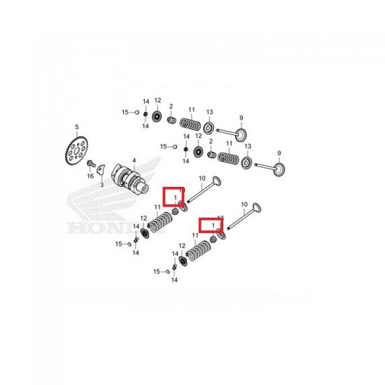 ΤΣΙΜΟΥΧΑ ΒΑΛΒΙΔΑΣ FORZA 350 21 -  / SH 350 21 -   / ADV 350 22 -