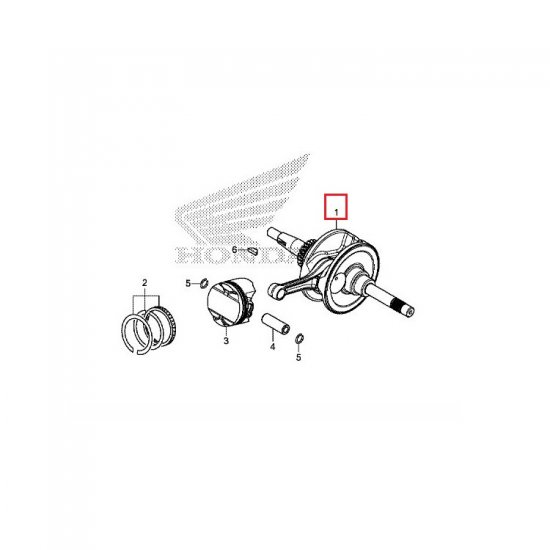 ΣΤΡΟΦΑΛΟΣ ΚΟΜΠΛΕ ΜΕ ΜΠΙΕΛΑ SH 125 20 - 22 / PCX 125 2021 ΣΤΡΟΦΑΛΟΣ ΚΟΜΠΛΕ ΜΕ ΜΠΙΕΛΑ SH 125 20 - 22 / PCX 125 2021