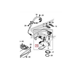 ΦΙΛΤΡΟ ΒΕΝΖΙΝΗΣ SH 125 20 - 22 / SH 150 20 - 22