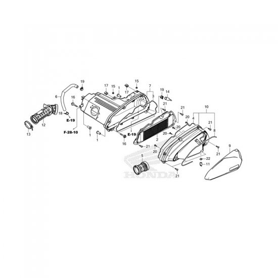 ΕΞΩΤΕΡΙΚΟ ΚΑΠΑΚΙ ΦΙΛΤΡΟΥ ΑΕΡΑ ADV 350 22 - 24 FORZA 350 22-24 ΕΞΩΤΕΡΙΚΟ ΚΑΠΑΚΙ ΦΙΛΤΡΟΥ ΑΕΡΑ ADV 350 22 - 24 FORZA 350 22-24