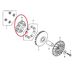 ΠΙΑΤΕΛΟ ΤΡΟΧΑΛΙΑΣ ΕΜΠΡΟΣ ΕΞΩΤΕΡΙΚΟ FJS 400 SILVERWING 06-09