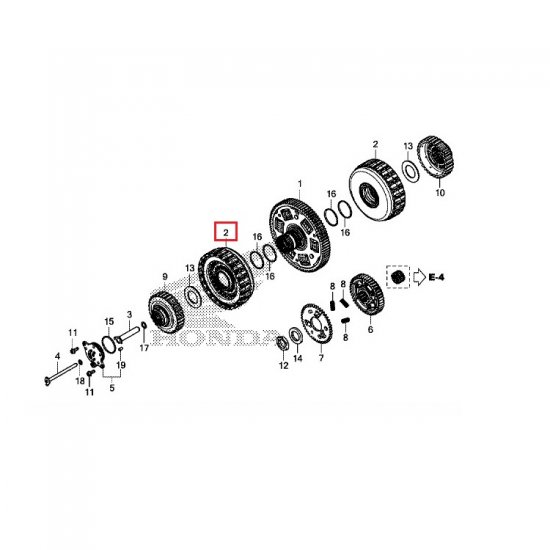ΣΥΜΠΛΕΚΤΗΣ (ΘΕΛΕΙ 2 ΤΕΜ ) CRF 1100 AFRICA DCT 18 - 22 / CRF 1000 16 - 17 ΣΥΜΠΛΕΚΤΗΣ (ΘΕΛΕΙ 2 ΤΕΜ ) CRF 1100 AFRICA DCT 18 - 22 / CRF 1000 16 - 17