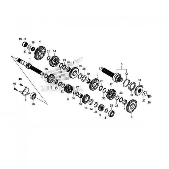 ΓΡΑΝΑΖΙ ΕΜΠΡΟΣ CB 650 R 19 - 22 ΓΡΑΝΑΖΙ ΕΜΠΡΟΣ CB 650 R 19 - 22